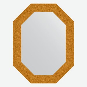 Зеркало в багетной раме Evoform чеканка золотая 90 мм 66x86 см