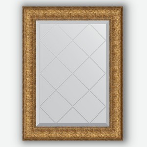 Зеркало с гравировкой в багетной раме Evoform медный эльдорадо 73 мм 54x71 см