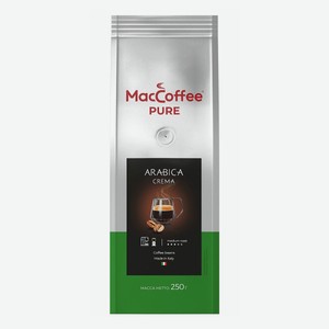 Кофе MacCoffee Pure Arabica Crema в зернах 250 г