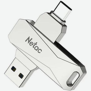 Флешка USB NETAC U782C 512ГБ, USB3.0, серебристый [nt03u782c-512g-30pn]