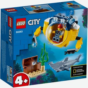 Конструктор LEGO City 60263 Лего Город  Океан: мини-подлодка 