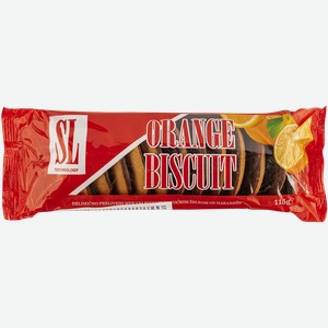 Печенье в какао глазури СвиссЛион апельсиновое желе СвиссЛион м/у, 115 г