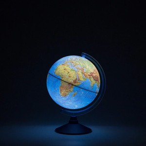 Глобус 250 мм Земли политический с подсветкой Ке012500190