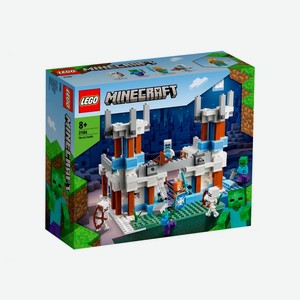 Конструктор LEGO Minecraft 21186 Лего Майнкрафт  Ледяной замок 