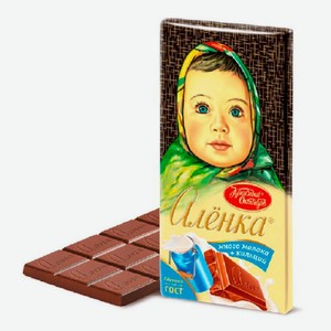 Шоколад молочный Аленка 90гр