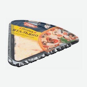 Пицца Итальяно с курочкой и грибами 160гр Холодушка