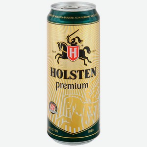 Пиво Holsten Pilsener 0,45л ж/б