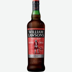 Напиток спиртной WILLIAM LAWSON S зерновой со вкусом Чили купаж. дистиллированный алк.35%, Россия, 1 L