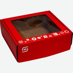 Коробка складная красная малая 20х8х22(Арт Дизайн)