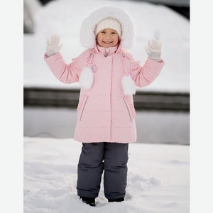 комплект (куртка+полукомбинезон) для девочки зимний  Амина  batik р.98 цв.розовый арт.213-20з