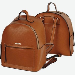 Рюкзак подростковый 32x27x17 см, коричневый