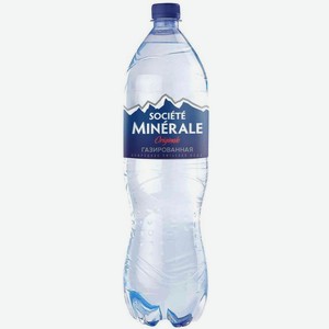 Вода Societe Minerale минеральная газированная 500мл