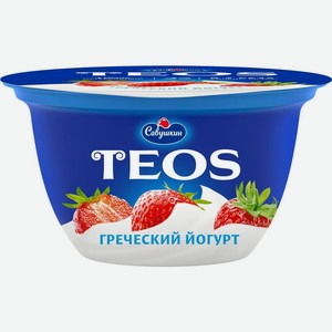 Йогурт греческий Teos Клубника 2%