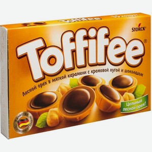 Набор конфет Toffifee Лесной орех в мягкой карамели с кремовой нугой и шоколадом