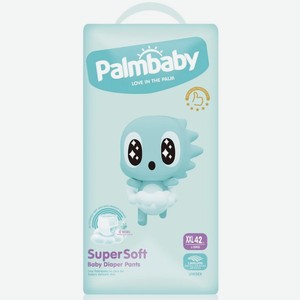Подгузники-трусики детские Palmbaby Super Soft Premium XXL 15+ кг/ 42 шт арт.NK-18 550542