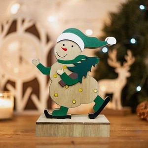 Светящаяся фигура NEON-NIGHT Home Снеговик, светодиодов 5шт, , 18см [504-017]