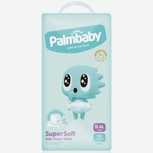 Подгузники-трусики детские Palmbaby Super Soft Premium XL 12-17 кг/ 44 шт арт.NK-18 550444