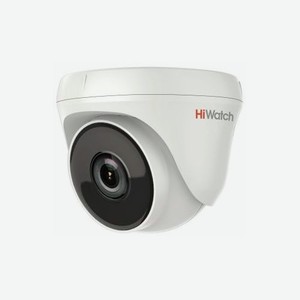 Камера видеонаблюдения аналоговая HIWATCH DS-T233, 1080p, 3.6 мм, белый [ds-t233 (3.6 mm)]