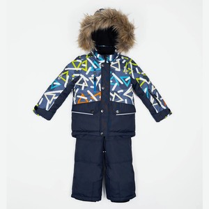 комплект (куртка+полукомбинезон) для мальчика зимний  Наум  batik р.92 цв.темно-синий арт.235-20з