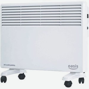 Конвектор OASIS EK-20, 2000Вт, с терморегулятором, белый