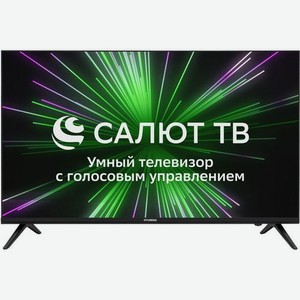 43  Телевизор Hyundai H-LED43FS5004, FULL HD, черный, СМАРТ ТВ, Салют ТВ