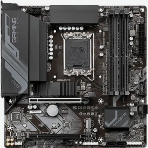 Материнская плата GIGABYTE B760M GAMING X DDR4, LGA 1700, Intel B760, mATX, Ret