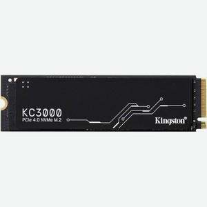 SSD накопитель Kingston KC3000 SKC3000D/4096G 4ТБ, M.2 2280, PCI-E 4.0 x4, NVMe