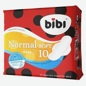 Прокладки BiBi Normal Soft, 10 шт