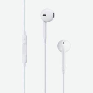 Наушники внутриканальные Apple EarPods with 3.5mm Headphone Plug (MNHF2)