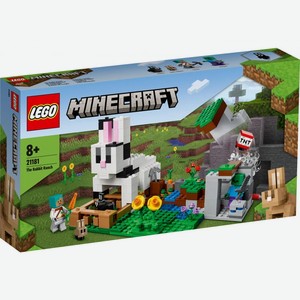 Конструктор LEGO Minecraft 21181 Лего Майнкрафт  Кроличье ранчо 