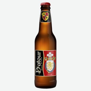 Пиво Datour Royal Blonde светлое фильтрованное пастеризованное 6,2% 0,33л ст/б Оптимум (Франция)