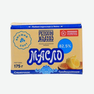 БЗМЖ Масло сладко-сливочное Рузское 82,5% 175г фольга