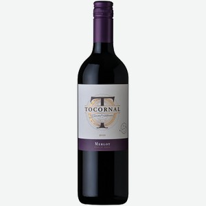 Вино Cono Sur Tocornal Мерло, красное сухое, 0,75 л, Чили