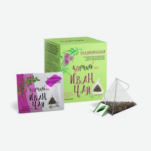 Чайный напиток Иван-чай КАПОРСКИЙ Time Традиционный, пирамидки в саше 2 г х 20 шт