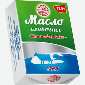 Масло сливочное Краснобаковское Традиционное 82.5% 175г