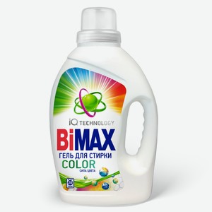 Гель для стирки Bimax Color 20 стирок, 1.3кг Россия