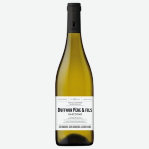 Вино Duffour Pere & Fils Gascogne белое полусухое 0,75 л