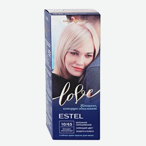 Крем-краска Estel Love для волос 10-65 блондин жемчужный, 100мл Россия