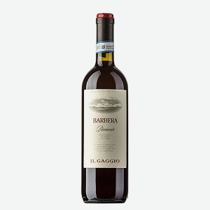Вино Il Gaggio Барбера, красное сухое, 0,75 л, Италия