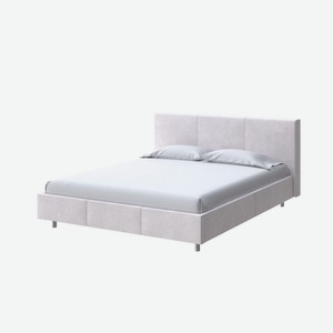 Мягкая Кровать Novo (Ткань: Велюр Casa Лунный) 160x200
