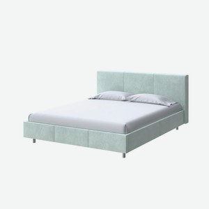 Мягкая Кровать Novo (Ткань: Велюр Casa Мятный) 160x200