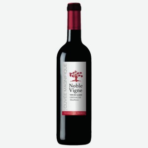 Вино Noble Vigne Grenache красное полусладкое 0,75 л