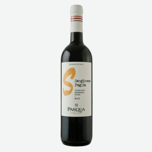 Вино Pasqua Санджовезе, красное полусухое, 0,75 л, Италия