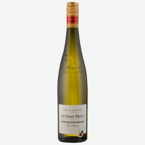 Вино Arthur Metz Vin d Alsace Gewurztraminer белое полусухое 0,75 л
