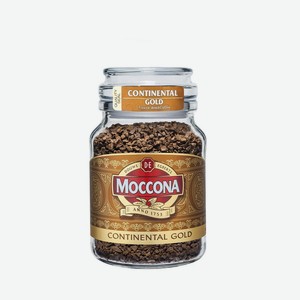 Кофе растворимый Moccona Continental Gold 95г ст/б