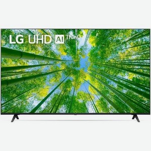 50  Телевизор LG 50UQ80001LA, 4K Ultra HD, синяя сажа, СМАРТ ТВ, WebOS