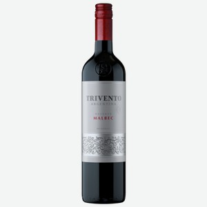 Вино Trivento Reserve Malbec красное сухое 0,75 л