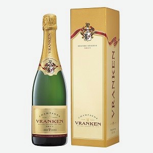 Шампанское Vranken Гран Резерв, белое брют, в п/у 0,75 л, Франция