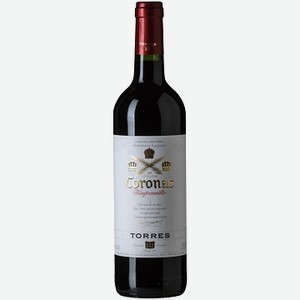 Вино Torres Coronas Темпранильо, красное сухое, 0,75 л, Испания