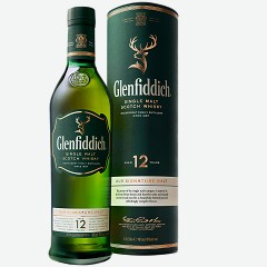 Виски Glenfiddich 12 лет, в тубе, 0,5 л, Великобритания